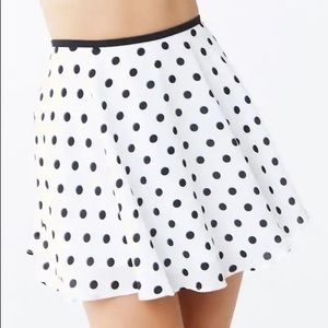 Polka dot skirt